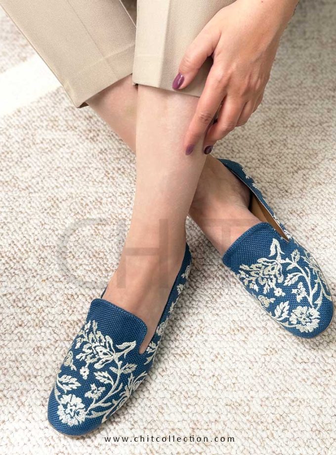کالج زنانه رویه بلند گل آرا آبی
